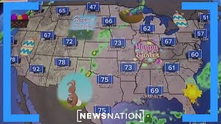 Temperatures rise, severe weather threats cease ahead of Easter weekend | Early Morning