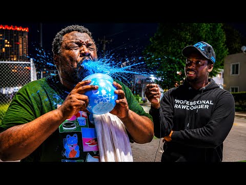 Paying Strangers in the Trenches to Drink the Biggest Buzz Balls 2