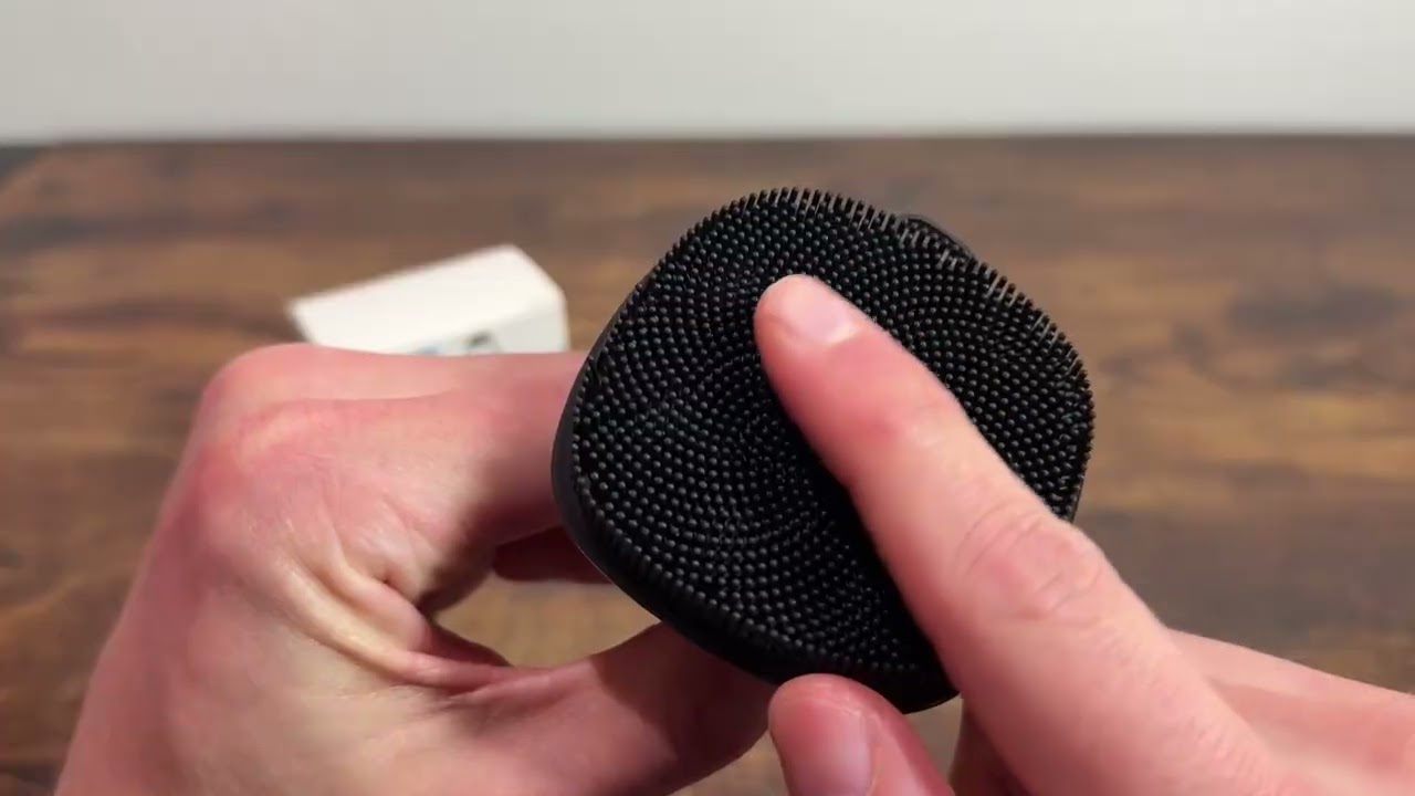 VWMYQ Face Scrubber, Silicone Face Scrubber for Men Facial Cleansing Brush Silicone Face Wash Brush