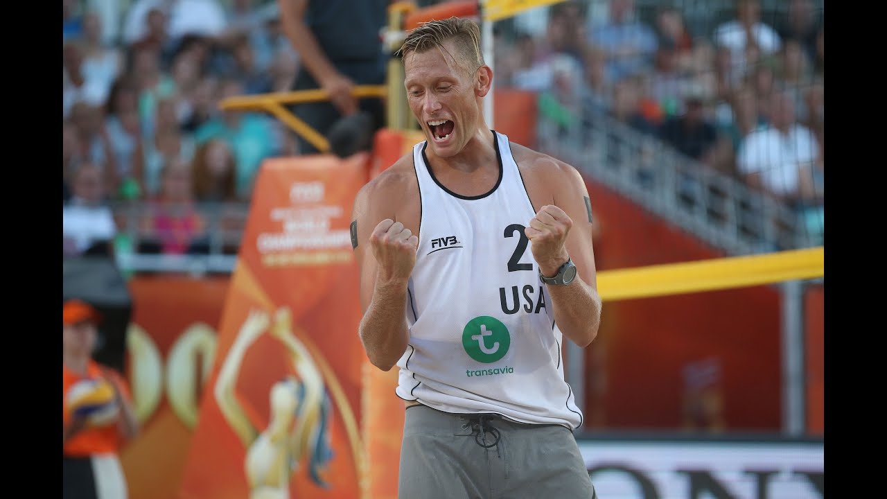 Amazing dig from Patterson before he spikes to end epic rally