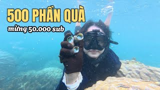 Download Lagu Chơi Lớn Tặng Quà Mừng 50k sub. Lặn ngắm san hô bắt ốc cờ, cuộc sống trên đảo Phú Quốc MP3