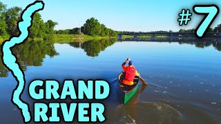 Cayuga to Dunnville - Grand River Solo Canoe Trip - Day 7