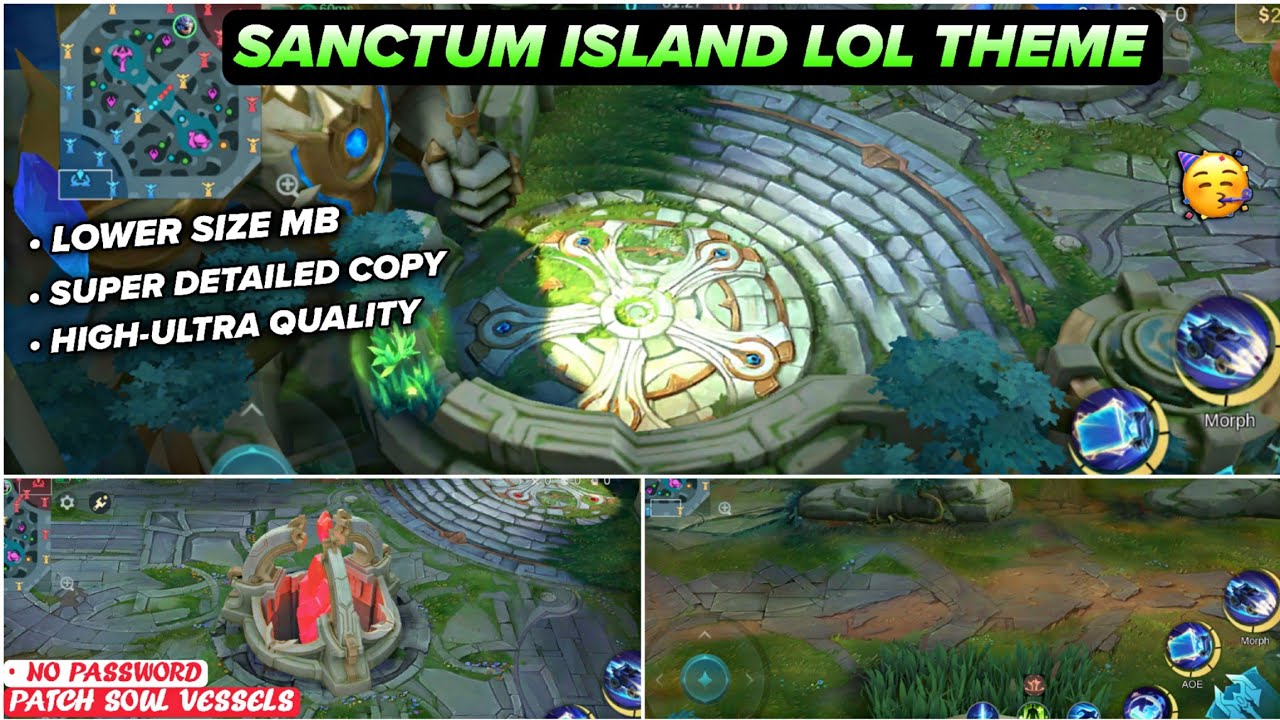 Обновленная карта острова Санктум в League of Legends: плавная карта в MLBB | Конфигурация ML Ant...