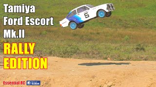 TAMIYA FORD ESCORT MK.II | SERIOUS AIR TIME !!! | RALLY EDITION | MF-01X CHASSIS