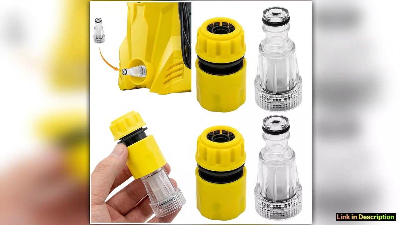 Water Connector Filter Accessories Car Washer Adapter Pressure Washer Filters Nets Hose Pipe