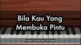 Bila Kau Yang Membuka Pintu - Maria Shandi | Piano Karaoke by Andre Panggabean