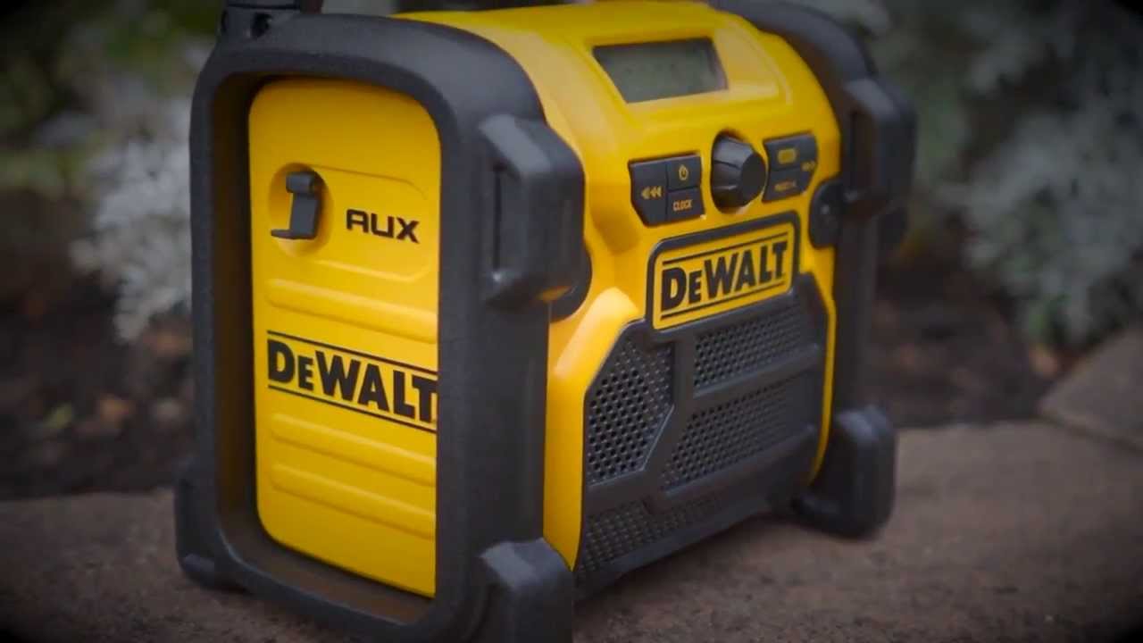 DeWALT DCR019 & DCR020 Jobsite Radio Power Tool Spy