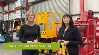 No Falls Week 2025 - Safety Harness Storage