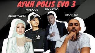 AYUH - Malique, Ernie Zakri, Aman RA, Kmy Kmo (OST Filem Polis Evo 3)(Lirik Video)