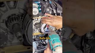 Motorcycle Clutch Plate Nut & Spring Removal | Easy Repair Tips✔️✔️💯✅