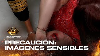 El video completo del accidente de Andrea del Boca en Gran Hermano 2026: Quiero a mi mamá