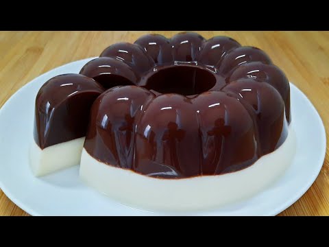Cara Membuat Puding Coklat Susu