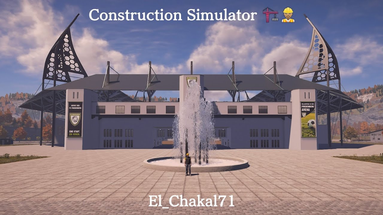 Construction Simulator 🏗️👷🏽‍♂️ | Contrato _  Entrada de Stadium ⚽ _ Eps # 10 _ # PS5 _ # Español.