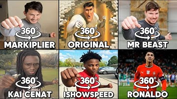 360° VR Metro Man Edit Original vs MrBeast vs Ishowspeed vs Kai Cenat