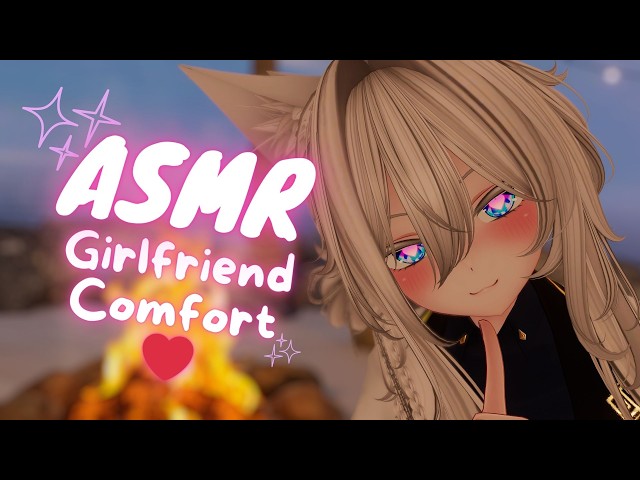 ASMR Girlfriend Gives You Comfort 💞 [Kisses, Earblowing, Sniffing]