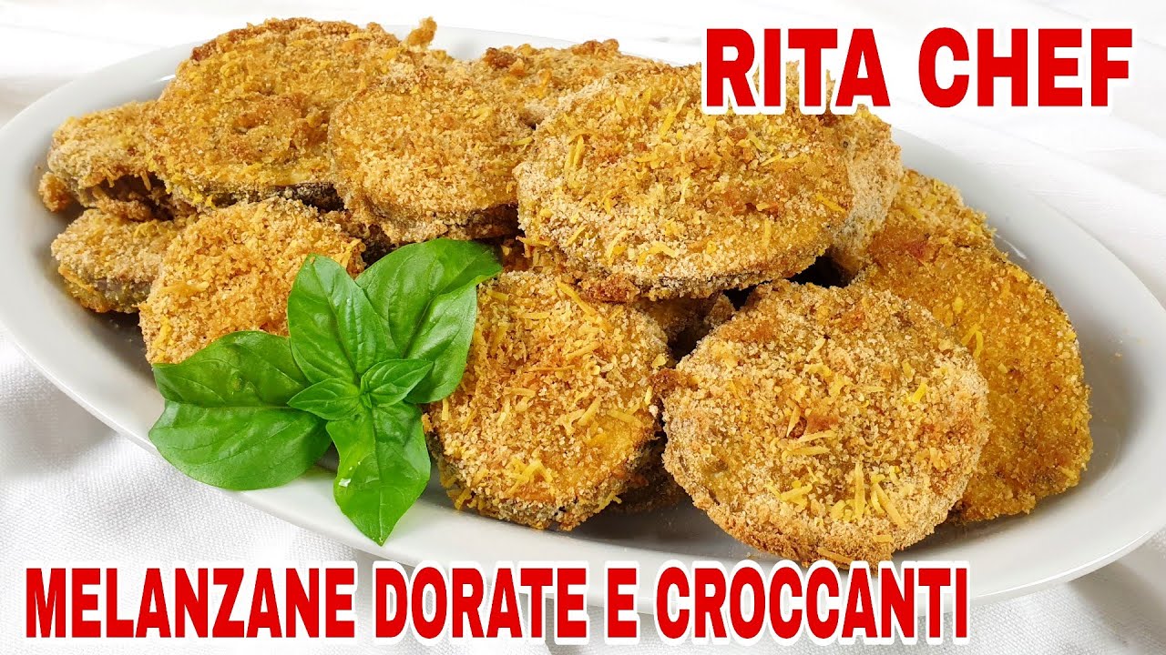 ЗОЛОТИСТЫЕ И ХРУСТЯЩИЕ БАКЛАЖАНЫ🍆РИТА ШЕФ-ПОВАР