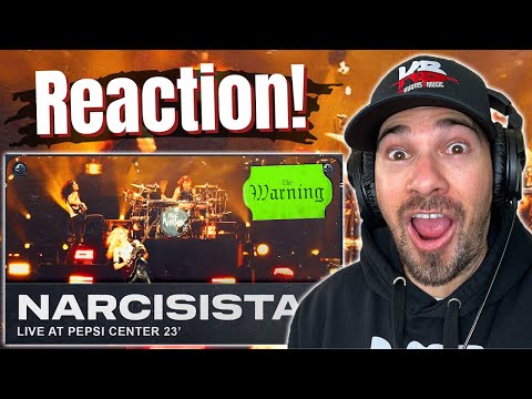 This Is AMAZING | The Warning - NARCISISTA (Live From Pepsi Center) REACTION!