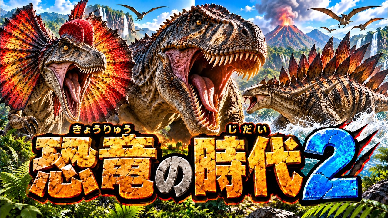 【恐竜の時代2】この恐竜は何時代？🦖 三畳紀・ジュラ紀・白亜紀クイズ！