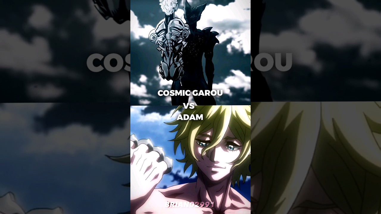 cosmic garou vs adam