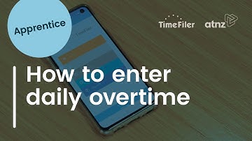 Apprentice Tutorial - How to enter daily overtime