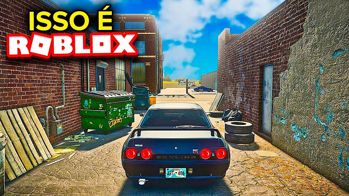 NÃO É NEED FOR SPEED! ROBLOX COM GRÁFICOS ULTRA REALISTAS E JOGOS DE CARROS  