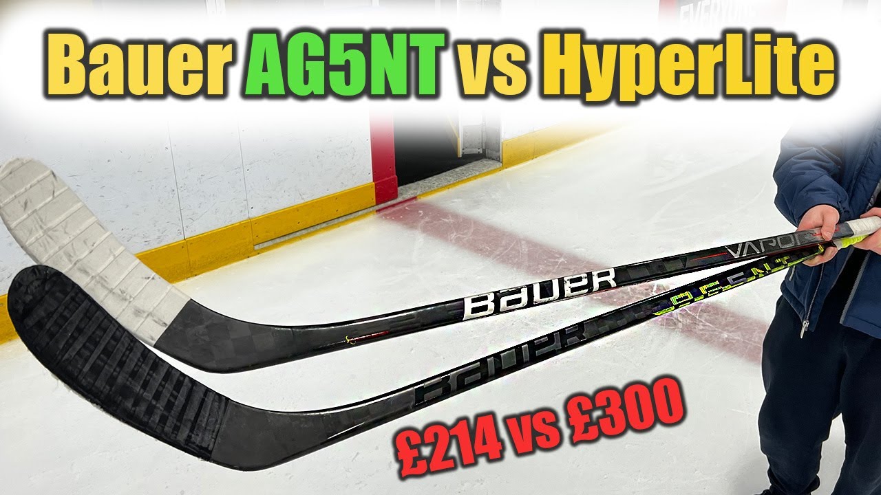 Bauer AGENT vs Vapor HyperLite Hockey Stick Review - Which one should you buy?