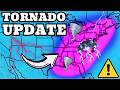 This Rare Storm Is Bringing Tornadoes & Baseball Hail — Nobody Is Ready
