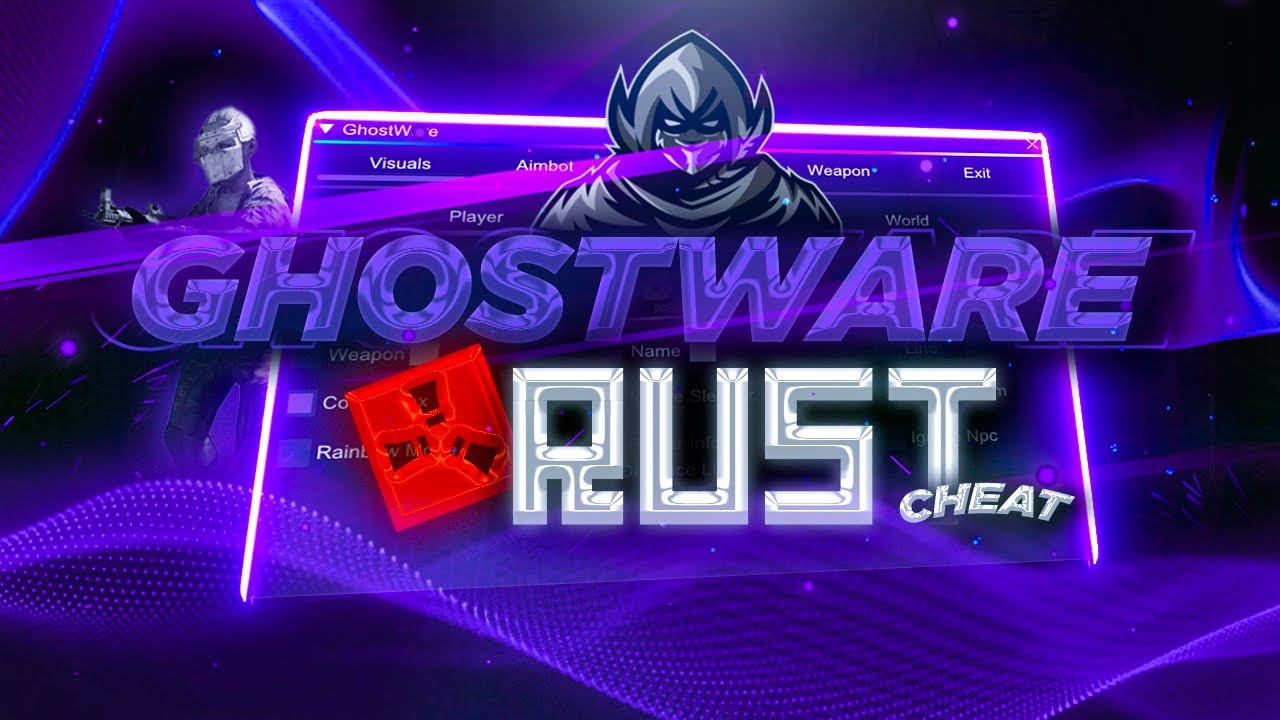 GHOSTWARE | PAID RUST CHEAT/HACK | AIMBOT, WALLHACK, FLY & MORE | *UNDETECTED*