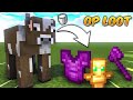 minecraft but cow gives op items
