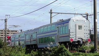 E235系グリーン車甲種DD200-14+ｻﾛE235-1031+ｻﾛE234-1031