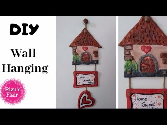 Diy New Wall Hanging Ideas Home Sweet Air Dry Clay Craft Decor Cardboard You - Home Sweet Wall Decor Ideas