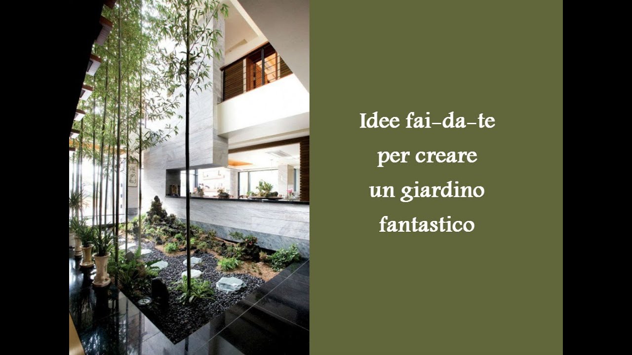 Idee fai da te per creare un giardino fantastico youtube Rifare il giardino