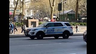 NYPD unit 4559 and northwell ambulance 1807 responding to (serious medical)