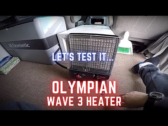 Testing the Olympian Wave 3 Heater - How to Heat Your Van in Winter -  YouTube