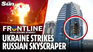 Russian skyscraper hit by Ukrainian drone strike as special ops agents blow up Putin