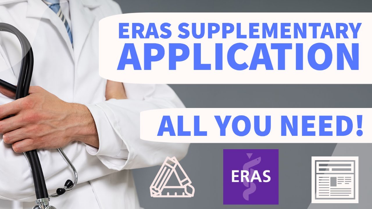 ERAS Supplement (STEP by STEP Walkthrough) YouTube