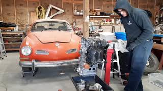 Karmann Ghia w/Subaru Engine Swap Pt.1