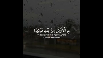 ولئن سألتهم من نزل من السماء ماء فأحيا به الأرض من بعد موتها | سورة العنكبوت | القارئ عبدالرحمن مسعد