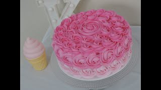 Ateliê Kelly Telles Bolo Degrade De Rosetas