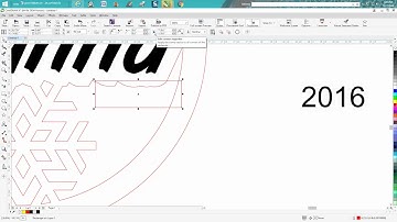 Corel Draw Tips & Tricks Christmas Ornaments with names part 3