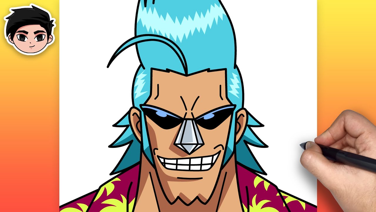 How To Draw FRANKY | One Piece - Step By Step Easy For Beginners
