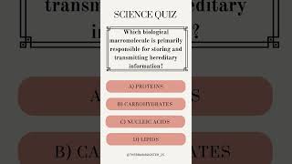 SCIENCE QUIZ #ScienceQuiz #TriviaTime #ScienceFun #STEMChallenge #BrainTeaser #QuizTime #STEMFun