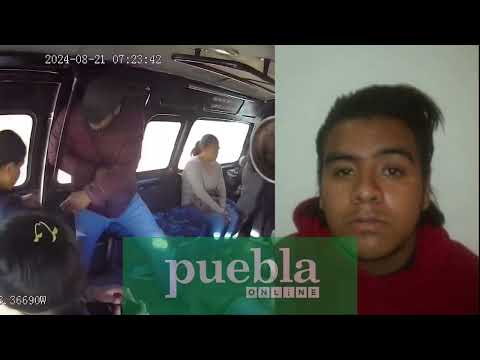 Asaltante de la Ruta 8 lleva más de 10 años delinquiendo en Puebla