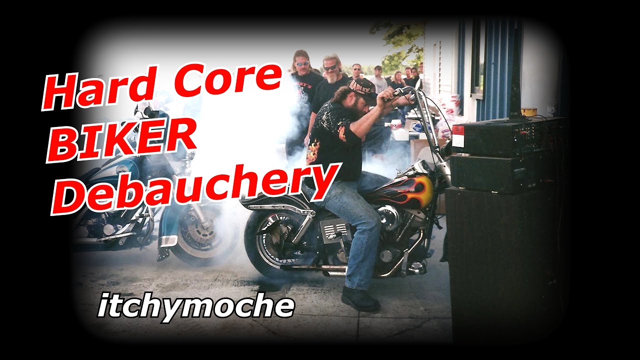 Жесткий байкерский разврат