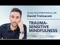 "Trauma-Sensitive Mindfulness": July '18 ACMHE webinar with David Treleaven