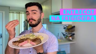 Fazendo ENTRECOT na Frigideira com Chef Leo Peewee