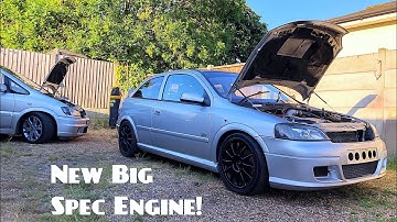 BARN FIND Astra SRi Turbo 190 Project Starts! New 500HP Spec Engine is in!