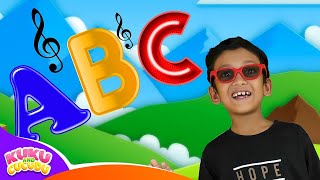 ABC song | Learn alphabets | Kids songs &amp; Nursery rhymes - Kuku and Cucudu