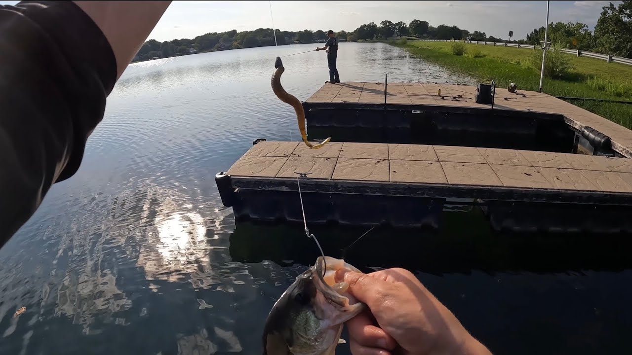 Bass Fishing With My Best Friend!