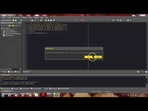 application sur EduPython